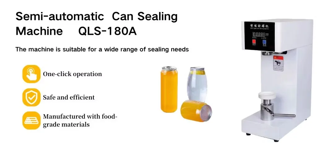 Automatic Can Sealer Intelligent Black Can Sealing Machine