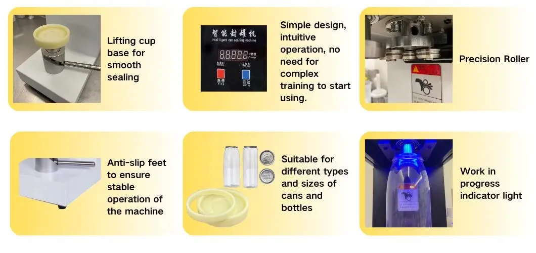 Automatic Can Sealer Intelligent Black Can Sealing Machine (5)