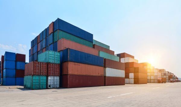 Containers-Yard-GuangZhou KengMing