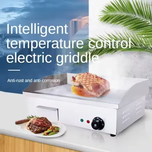 EG-818 Stainless steel electric griddle