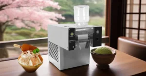 Sneeuwvlok ijsmachine