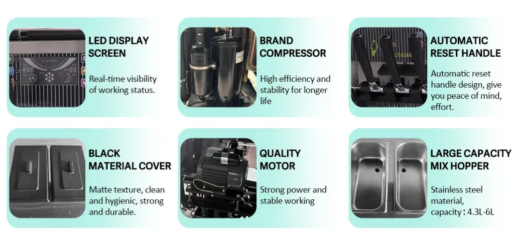 JM-S20B soft ice cream machine