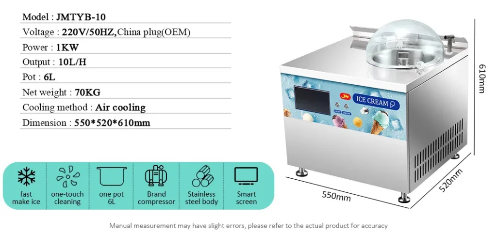 JMTLB-10 gelat machine