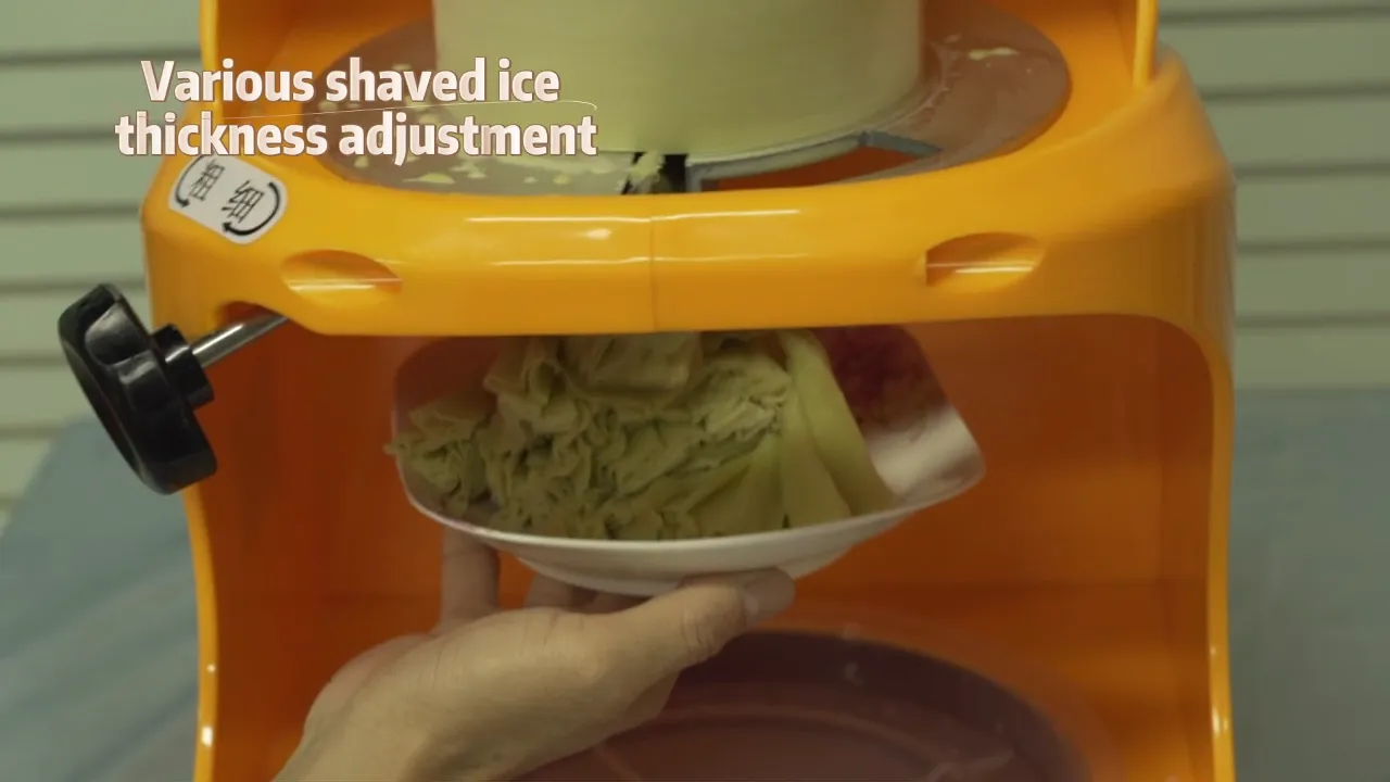 Máquina de hielo raspado -2