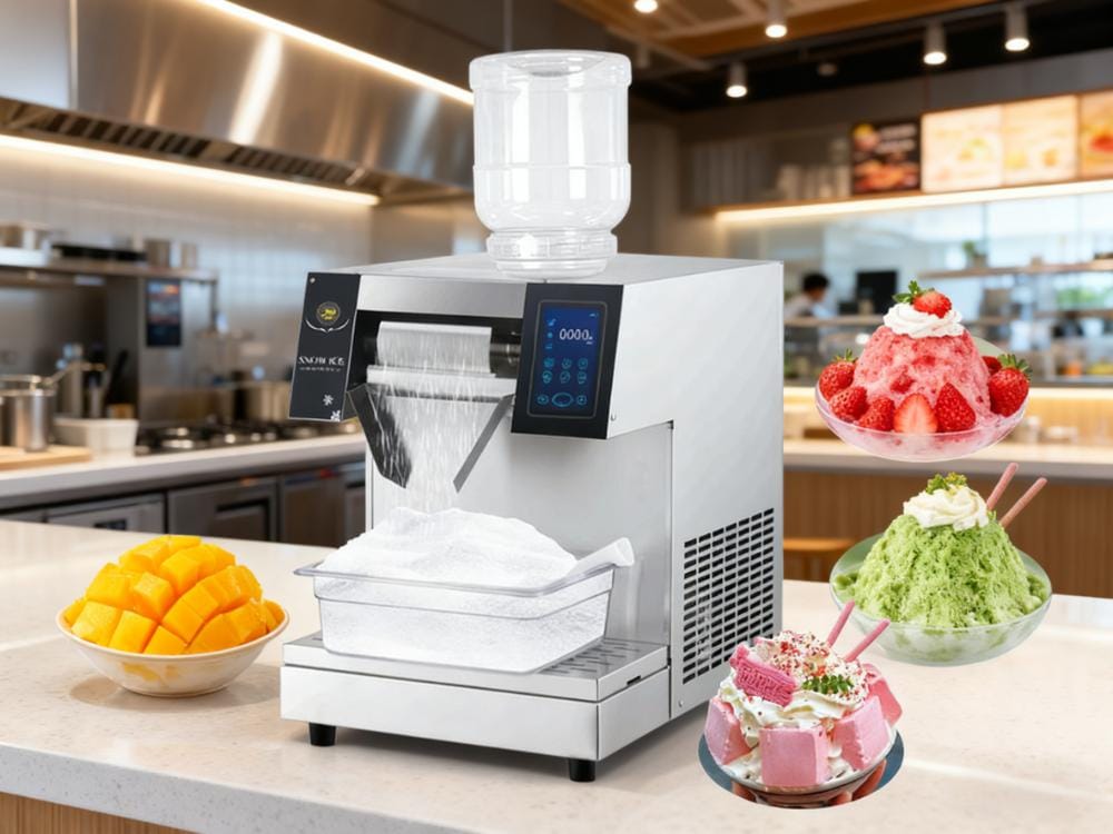 JuanMing 雪花冰机外贸推广