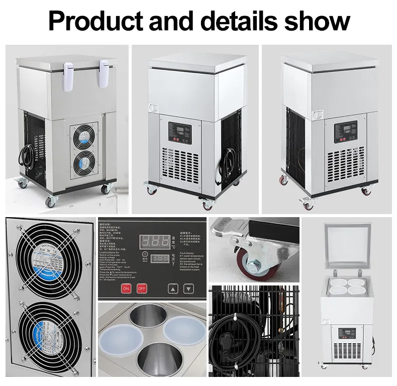 4-barrel icicle machine