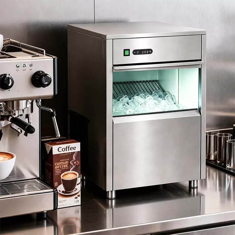 Commercial Automatic 20kg 26kg 50kg Bullet Ice Machine 90kg 100kg 120kg Per Day for Restaurant Bar